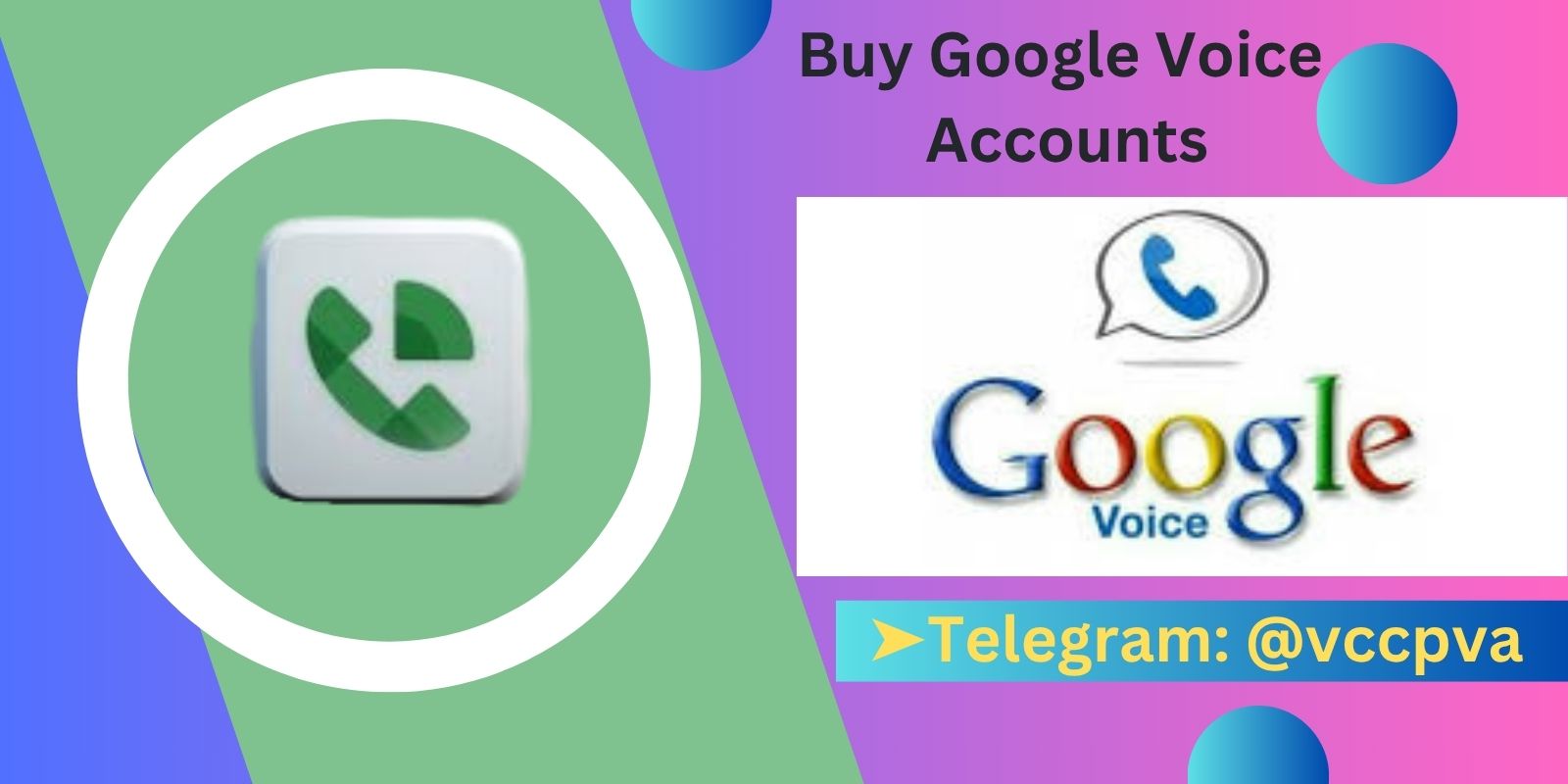 Buy Google Voice Accounts
